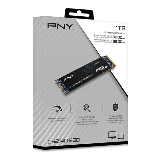 EAN 751492650944 - PNY CS2140 1 TB M.2 PCI Express 4.0 NVMe 3D NAND imagen 2