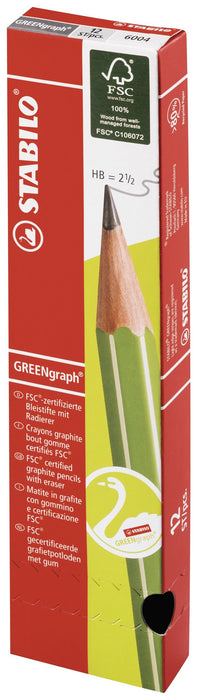 Stabilo Greengraph 6004 - Lápiz - Grafit