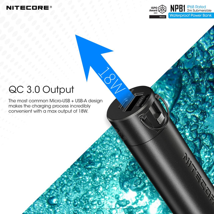 EAN 6952506494002 - Nitecore NPB1 batería externa Ión de litio 5000 mAh Negro imagen 15