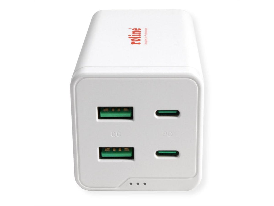 Usb Charger 4 Port (2x Usb-C 2x Usb-A Qc3.0) Max. 120w