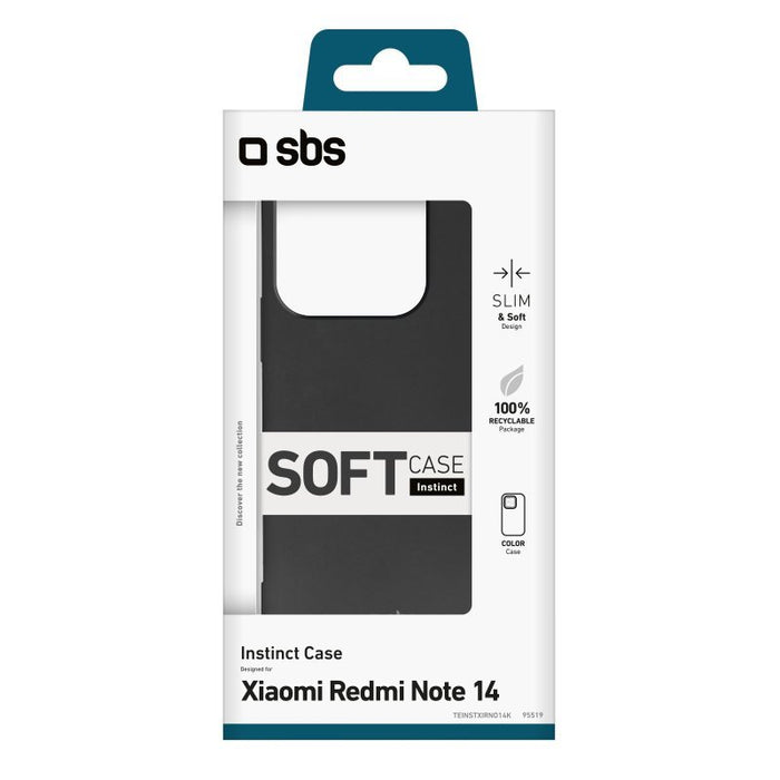 EAN 8018417495519 - SBS TEINSTXIRNO14K funda para teléfono móvil 16,9 cm (6.67") Negro imagen 2
