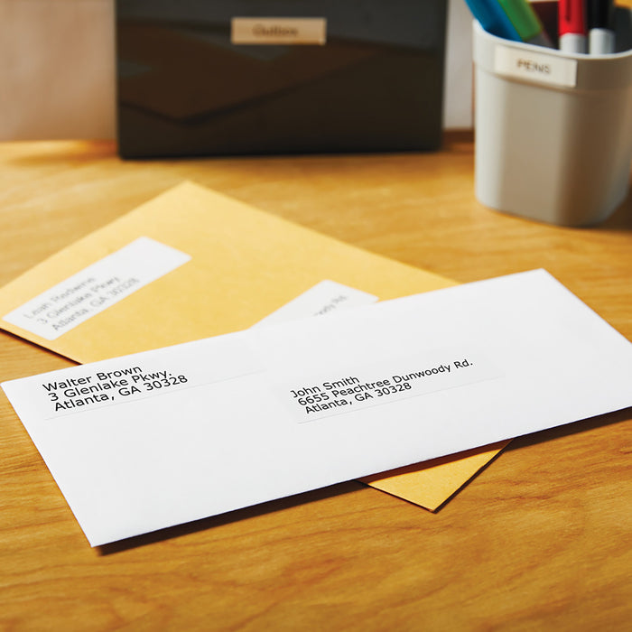 EAN 3026980930912 - DYMO LW - Standard Address Labels - 28 x 89 mm - 2093091 Blanco Etiqueta para impresora autoadhesiva imagen 4