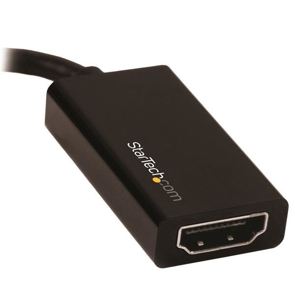 EAN 0065030865838 - StarTech.com MDP2HD4K60S adaptador de cable de vídeo 0,148 m Negro imagen 3
