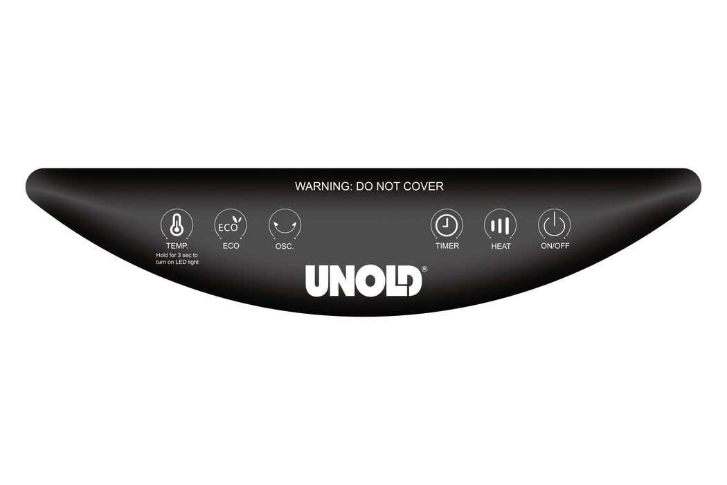 EAN 4011689865459 - Unold 86545 calefactor eléctrico Interior Negro, Madera Ventilador eléctrico imagen 11