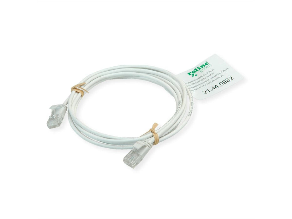 Roline Verde Utp Cable De Red Cat.6a (Class Ea), Lsoh, Slim, Schwarz, 3 M