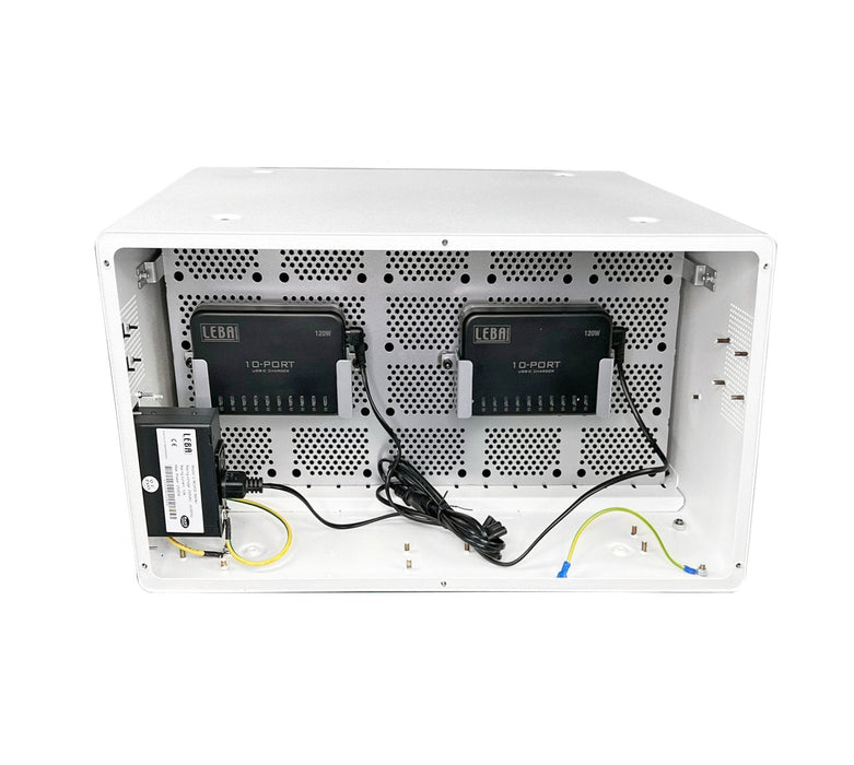 Notecharge 10 Ports, Usb-C 12  Watt (Schuko Plug)