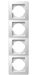 EAN 3831006913967 - TEM OE41PW-U placa de pared y cubierta de interruptor Blanco imagen 1