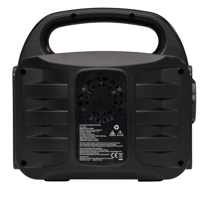Estación De Carga Portátil Dever Pps-42000 - Batería De Litio 155wh