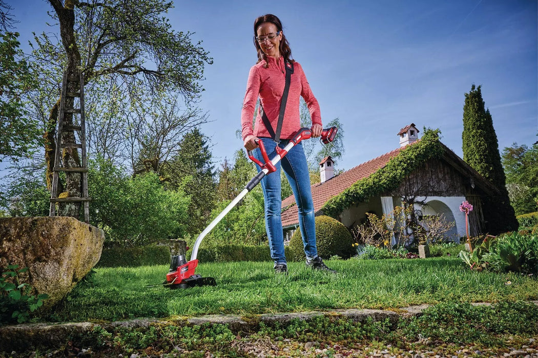 Desbrozadora Inalámbrica Einhell Power X-Change Ge-Ct 18/33 Li E-Solo, 18 Voltios (Rojo/Negro, Sin Batería Ni Cargador) 3411270