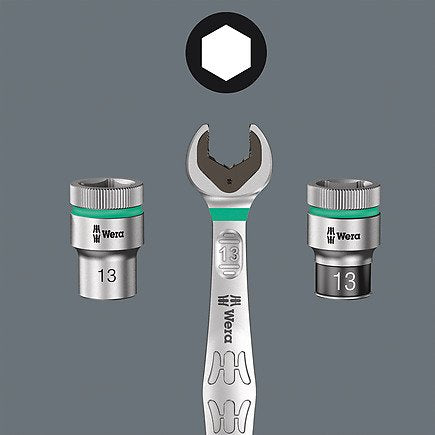 EAN 4013288225306 - Wera 05150111001 llave de carraca 23 pieza(s) Negro, Verde imagen 9
