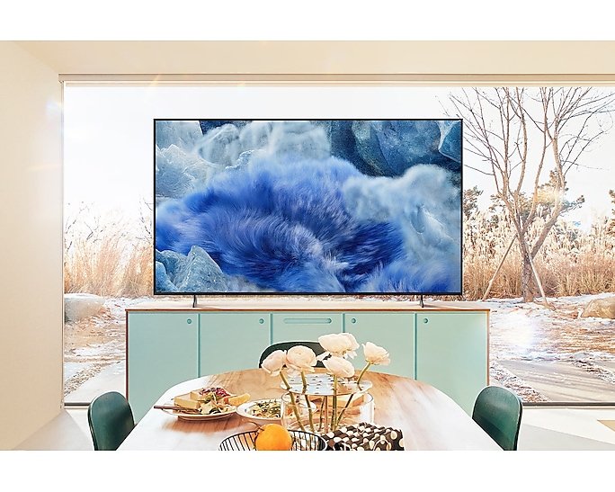 EAN 8806097120452 - Samsung Q8F QE55Q8FAAU 139,7 cm (55") 4K Ultra HD Smart TV Wifi Gris, Titanio imagen 3