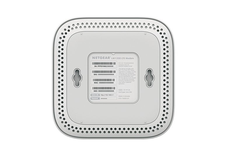 Netgear Lm1200 4g Lte, Módem Blanco Lm1200-100eus