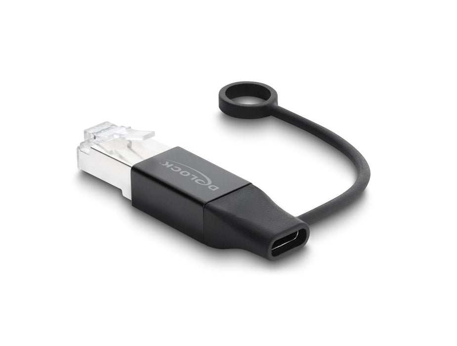 Delock Usb Type-C Red Adapter Gigabit Lan 1 X Rj45 Conector Macho
