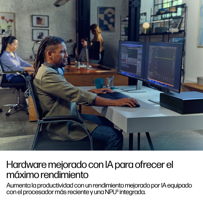 EAN 0199764821522 - HP EliteDesk 8 SFF G1i AI PC Intel Core Ultra 5 235 16 GB DDR5-SDRAM 512 GB SSD Windows 11 Pro Negro imagen 8