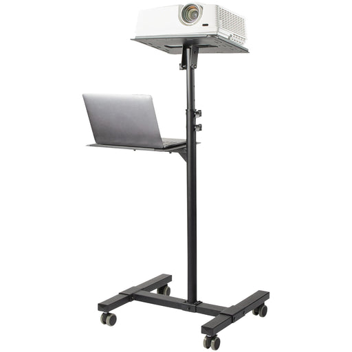EAN 0065030889964 - StarTech.com ADJPROJCART mueble y soporte para dispositivo multimedia Negro Carro para administración de  imagen 2