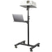 EAN 0065030889964 - StarTech.com ADJPROJCART mueble y soporte para dispositivo multimedia Negro Carro para administración de  imagen 2