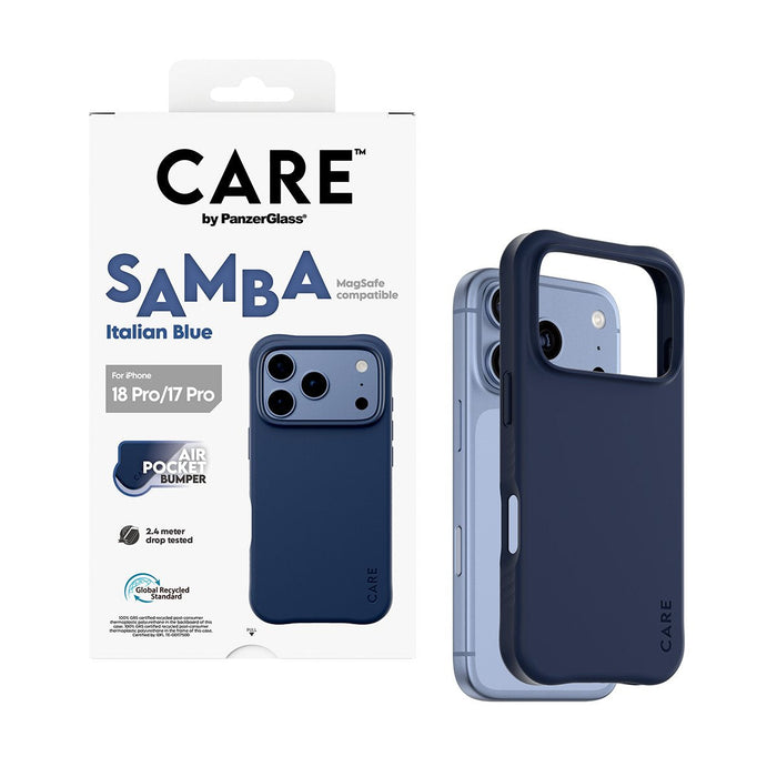 Care By Panzerglass Samba Case Ip17/18 Pro Italian Blue Ms