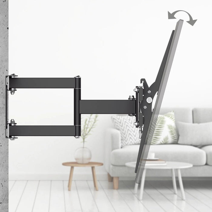 Hama 00220897 Tv-Soporte De Pared 32-75" 40kg Vesa 100x100-400x400 Schwenkbar Neigbar Ausziehbar Black