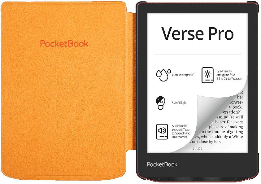 EAN 7640152097195 - PocketBook Shell funda para libro electrónico 15,2 cm (6") Folio Naranja imagen 3