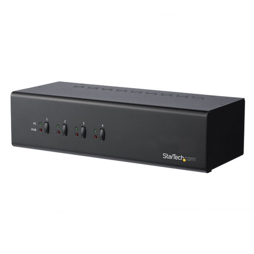 EAN 0065030858496 - StarTech.com SV431DL2DU3A interruptor KVM Negro imagen 1