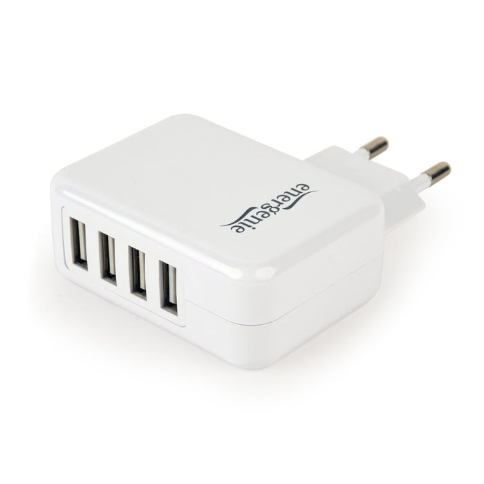 EAN 8716309102544 - EnerGenie EG-U4AC-02 cargador de dispositivo móvil Universal Blanco Corriente alterna Interior imagen 1