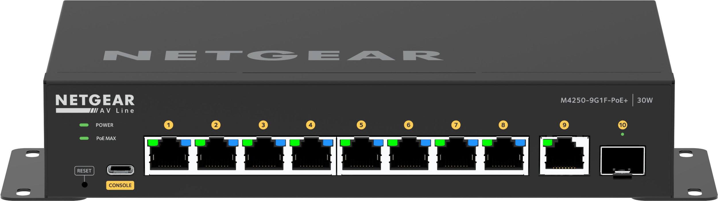 EAN 0606449160192 - NETGEAR GSM4210PD-100EUS switch Gestionado L2/L3 Gigabit Ethernet (10/100/1000) Energía sobre Ethernet (P imagen 1