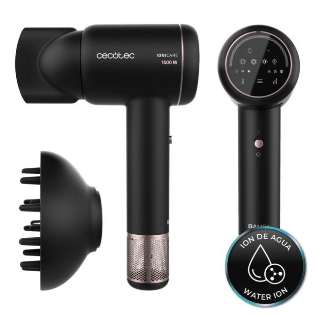EAN 8435484044004 - Cecotec Bamba IoniCare RockStar Ion Touch secador 1600 W Negro imagen 3