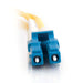 EAN 0757120856054 - C2G 85605 Cable de fibra óptica e InfiniBand 2 m LC OFNR Amarillo imagen 3