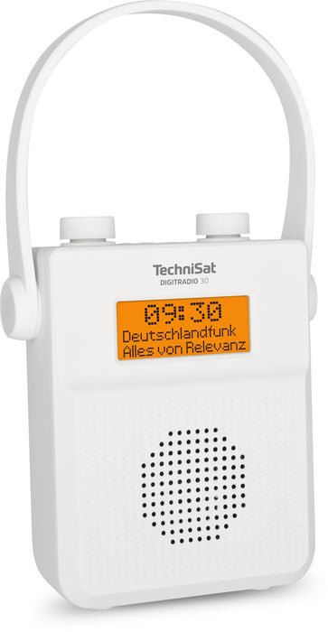 EAN 4019588109551 - TechniSat DIGITRADIO 30 - V2 Portátil Analógico y digital Blanco imagen 1