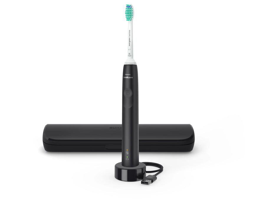 EAN 8710103985679 - Philips Sonicare 3100 series HX3673/14 cepillo eléctrico para dientes Adulto Cepillo dental sónico Negro imagen 1
