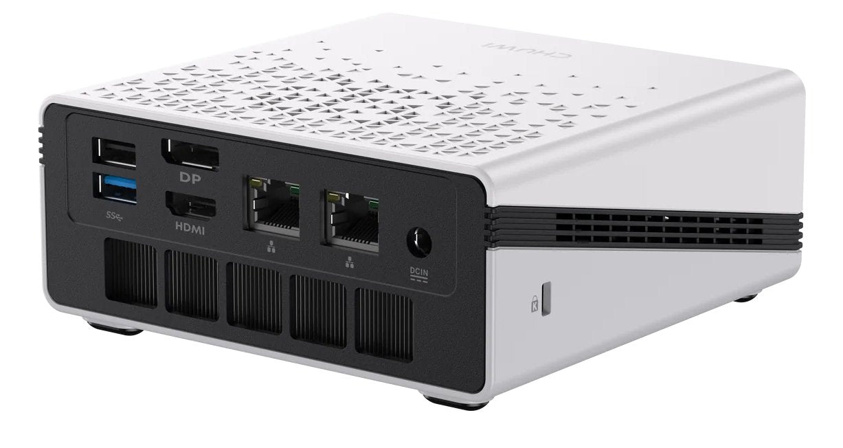 EAN 6935768760412 - Chuwi UBox AMD Ryzen™ 5 6600H 16 GB DDR5-SDRAM 512 GB SSD Windows 11 Pro Mini PC Plata imagen 2