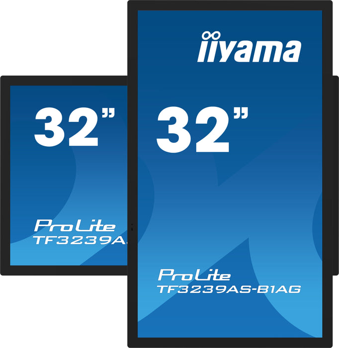 EAN 4948570123865 - iiyama TF3239AS-B1AG pantalla para PC 80 cm (31.5") 1920 x 1080 Pixeles Full HD LED Pantalla táctil Negro imagen 5