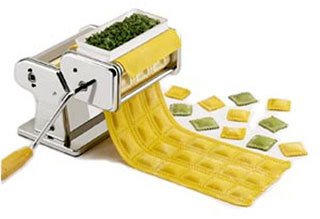 Marcato Ravioli, Accesorio Para Máquina De Pasta Atlas 150, Acero Cromado