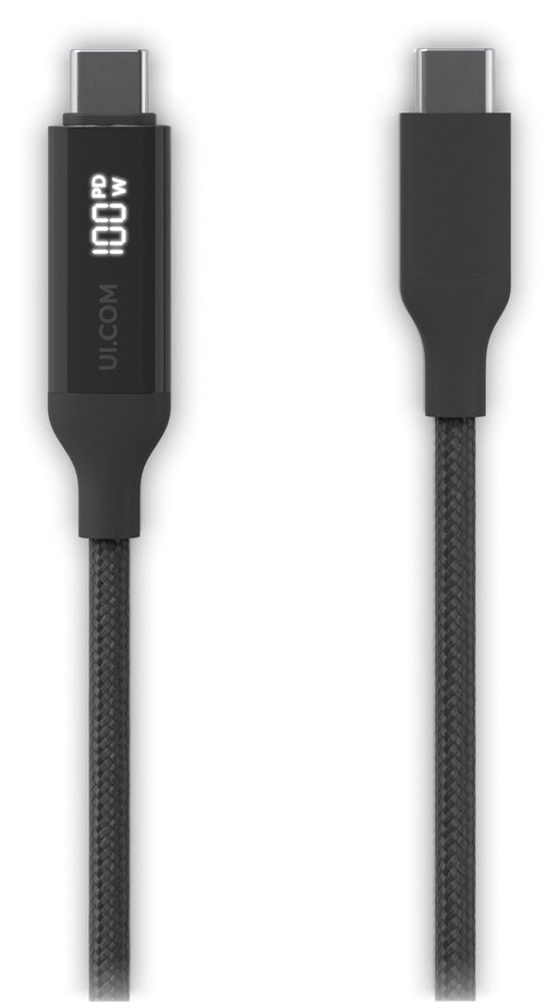EAN 0810084698891 - Ubiquiti UACC-Cable-USB-100W-1M-BK cable USB USB C Negro, Gris imagen 2