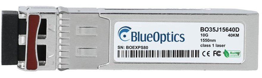 Blueoptics Dell 407-Bbov Blueoptics Sfp+ Transceiver, 10gbase-Er, Singlemode Fiber, 1550nm, 40km