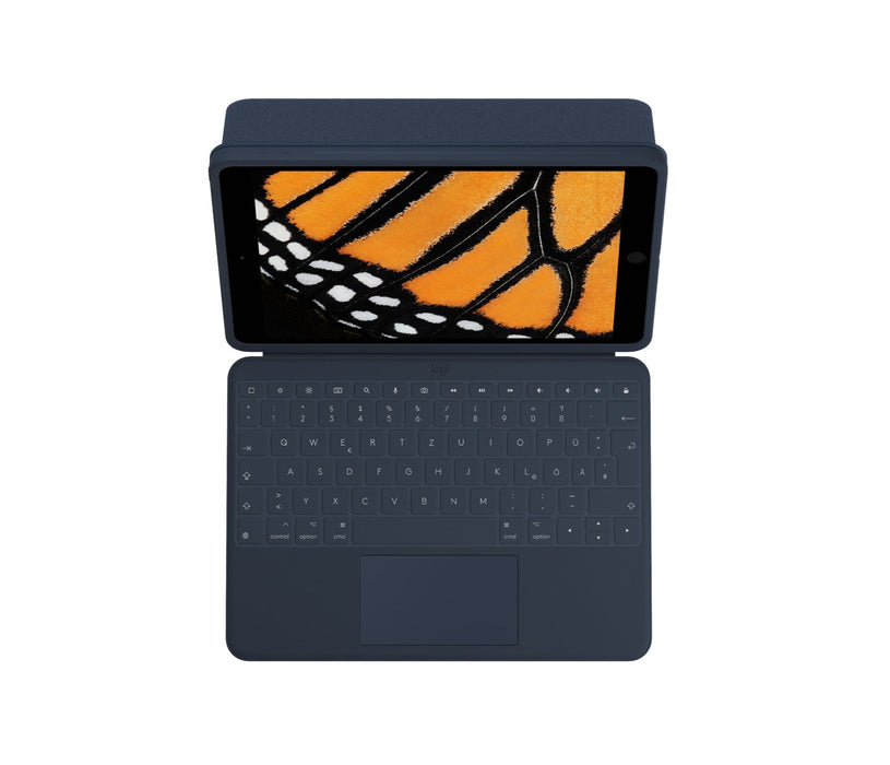EAN 5099206097353 - Logitech 920-010361 teclado para móvil QWERTZ Alemán Smart Connector Azul imagen 3