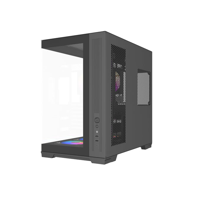 Sama V52 Atx Mid-Tower Atx Pc Case Black Retail