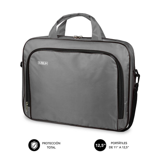 EAN 8436586741228 - SUBBLIM SUB-LB-1OLB002 maletines para portátil 31,8 cm (12.5") Maletín Toploader Gris imagen 1