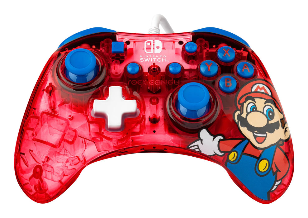 EAN 708056068295 - PDP Rock Candy: Mario Punch Rojo, Translúcido USB Gamepad Analógico/Digital Nintendo Switch, Nintendo Swit imagen 1