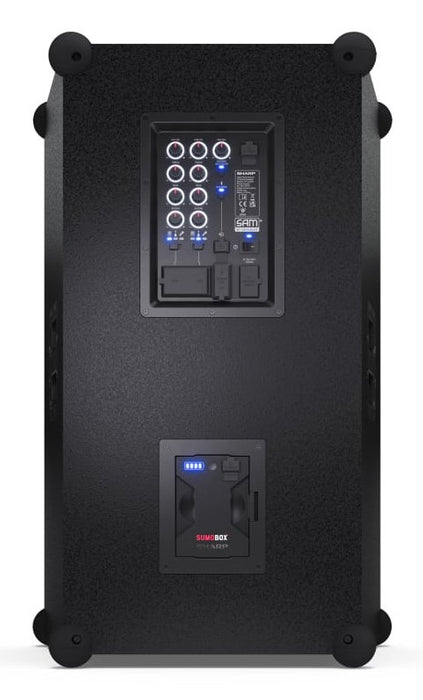 EAN 4974019216546 - Sharp CP-LS200 altavoz portátil o de fiesta Altavoz para fiestas Negro 200 W imagen 4