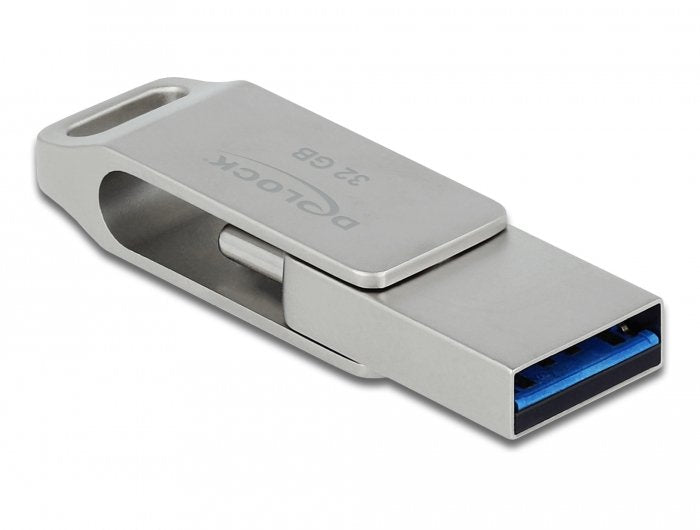 EAN 4043619540747 - DeLOCK 54074 unidad flash USB USB Type-A / USB Type-C 3.2 Gen 1 (3.1 Gen 1) Plata imagen 3