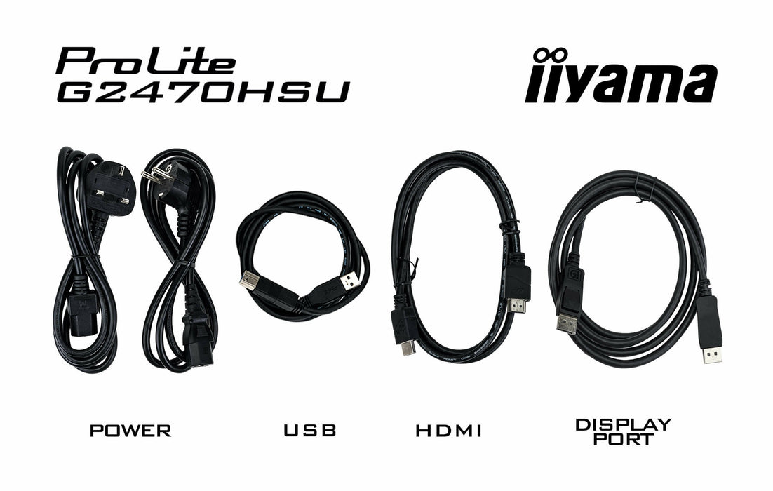 EAN 4948570123940 - iiyama G-MASTER G2470HSU-B6 pantalla para PC 60,5 cm (23.8") 1920 x 1080 Pixeles Full HD LCD Negro imagen 13