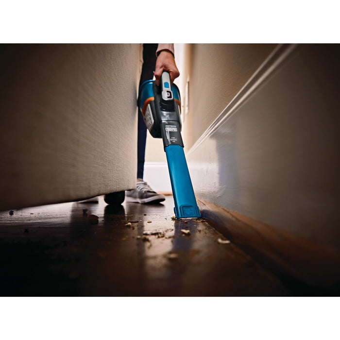 EAN 5035048712795 - Black & Decker BHHV520BF-QW aspiradora de mano Azul, Plata, Titanio Sin bolsa imagen 16