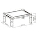 EAN 8054529028474 - Techly ICA-MS 401 estacion de trabajo sentado o de pie imagen 3