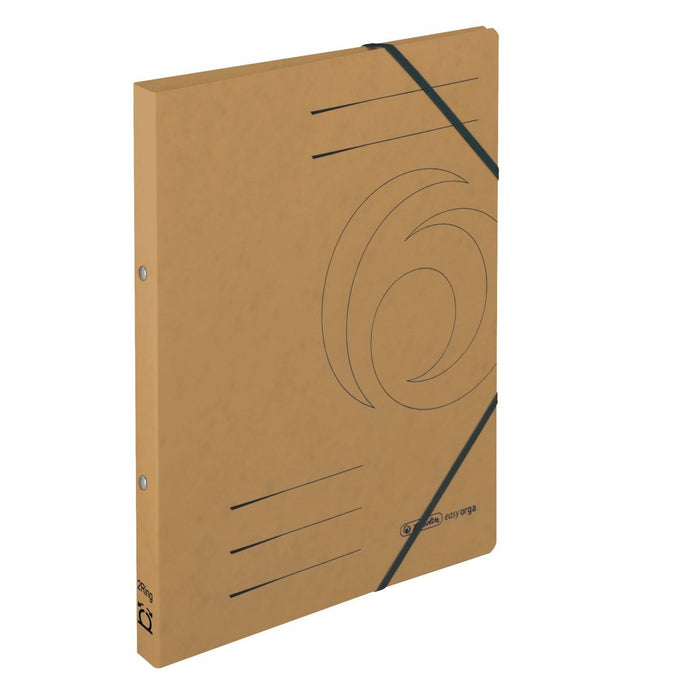 Herlitz Ringmappe Easy Orga A4, Marrón