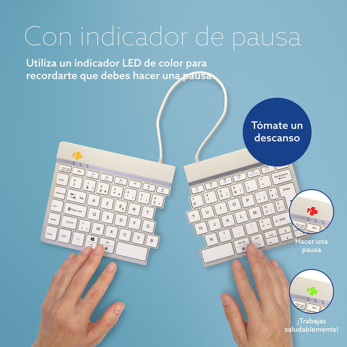 EAN 8719274492122 - R-Go Tools R-Go Split Break teclado Oficina Belga imagen 11