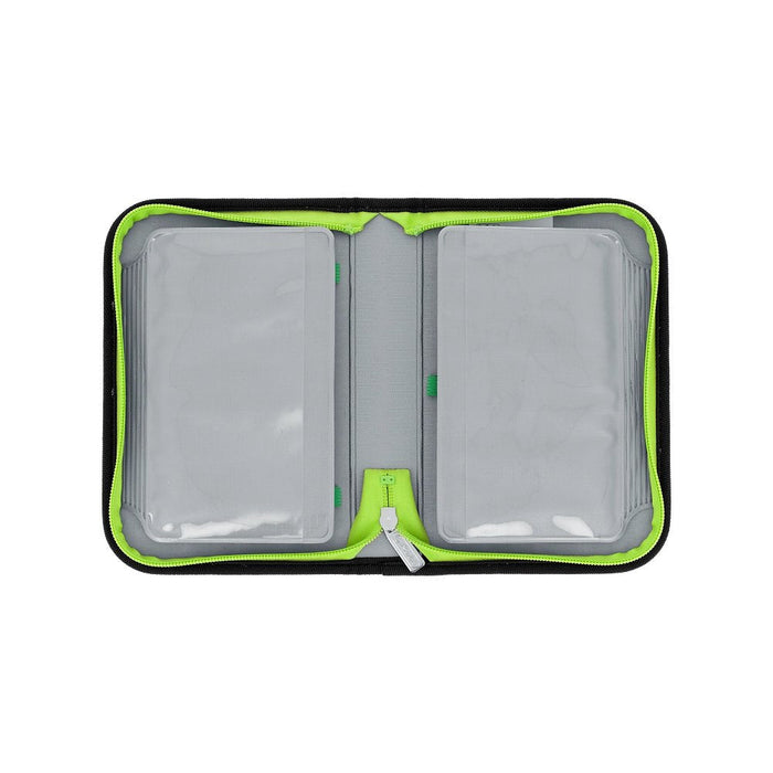 Herlitz Juego De Mochilas Escolares De 4 Piezas, 17 L, Ergonómica,Gris, Verde