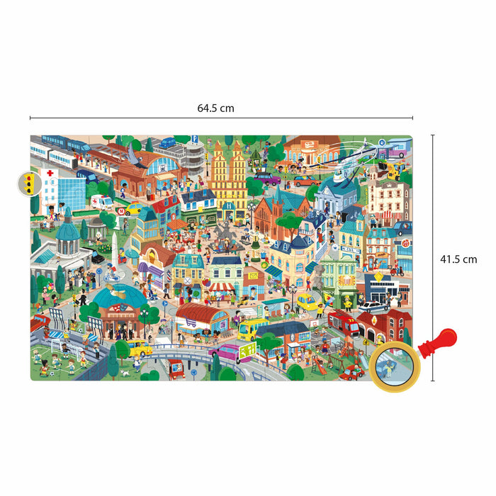 EAN 8410782188209 - APLI Kids 18820 puzzle Puzzle rompecabezas 104 pieza(s) Ciudad imagen 3