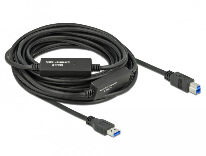 Delock 85380 Usb Activo 3.2 Gen 1 Cable Usb Tipo-A A Usb Tipo-B De 10 M
