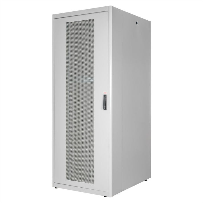 Roline 19-Zoll Serverschrank Basic 42 He, 800x1000 Bxt Perforiert Grau